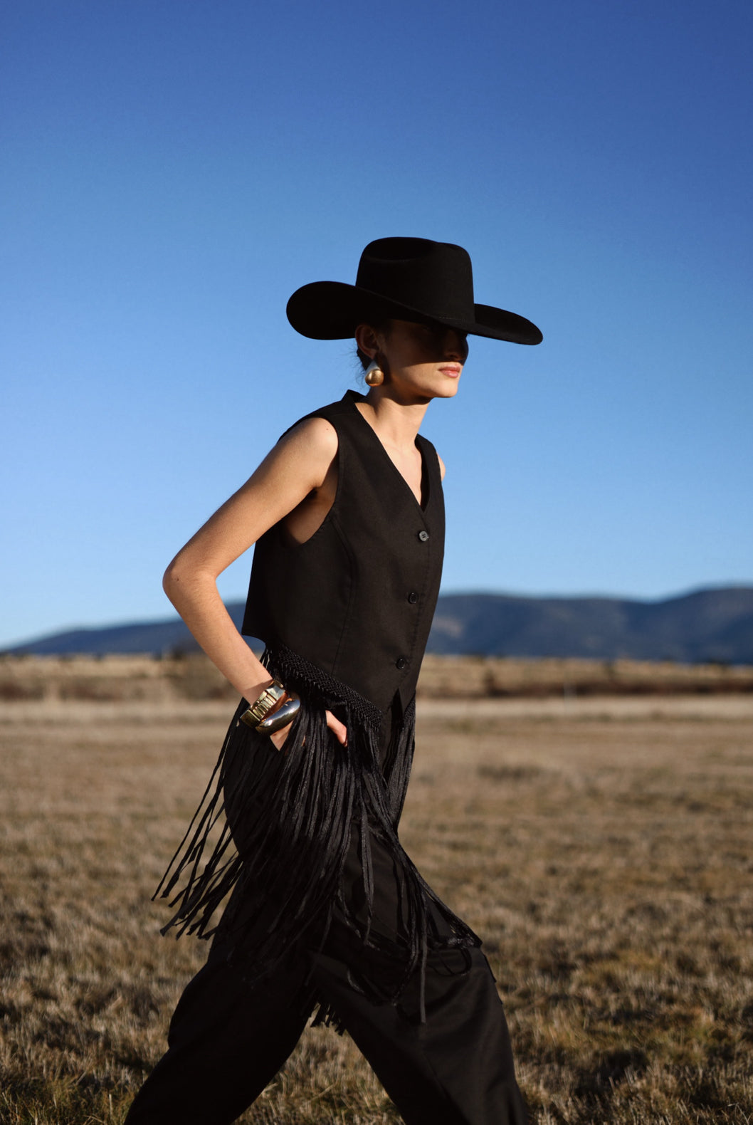 MACRAME GILLET TOP