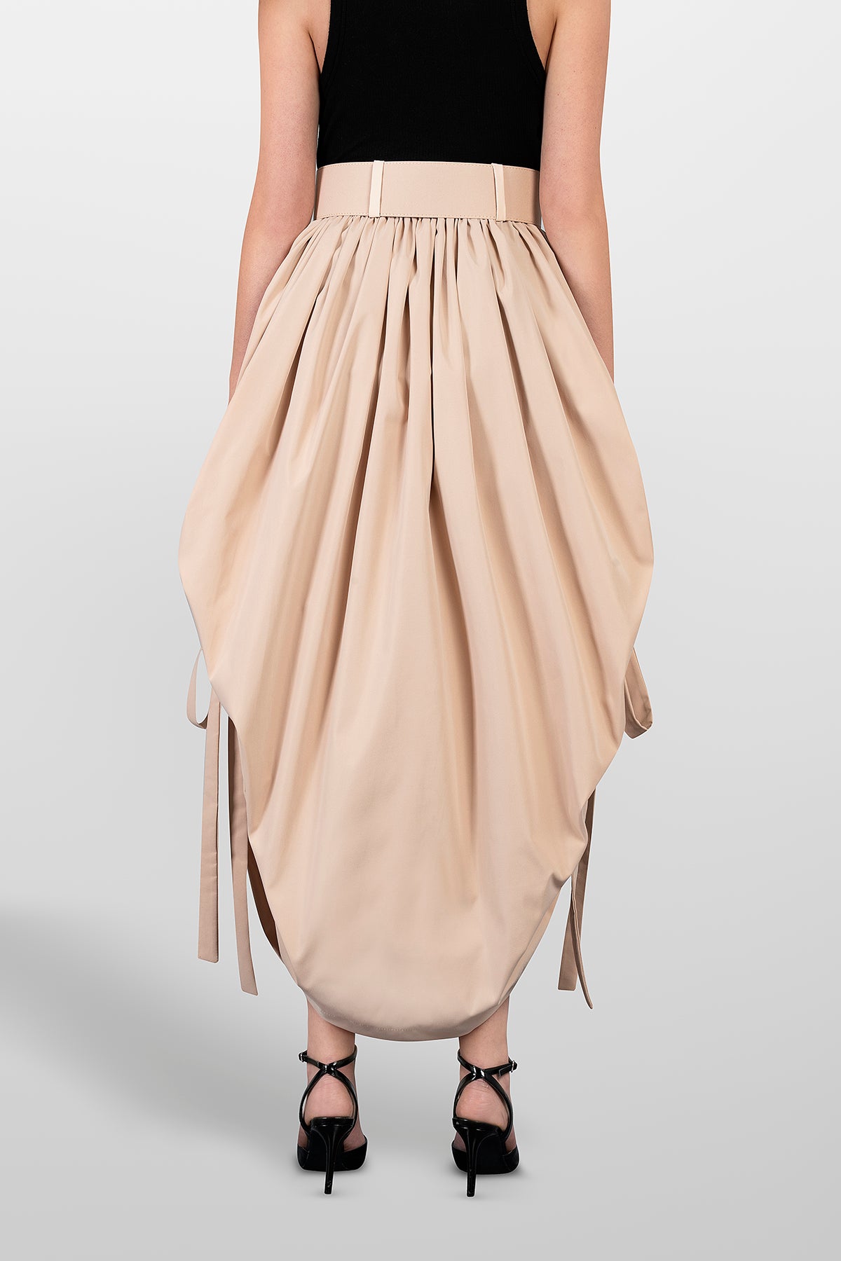 DRILL SKIRT COULISSE WITH BELT