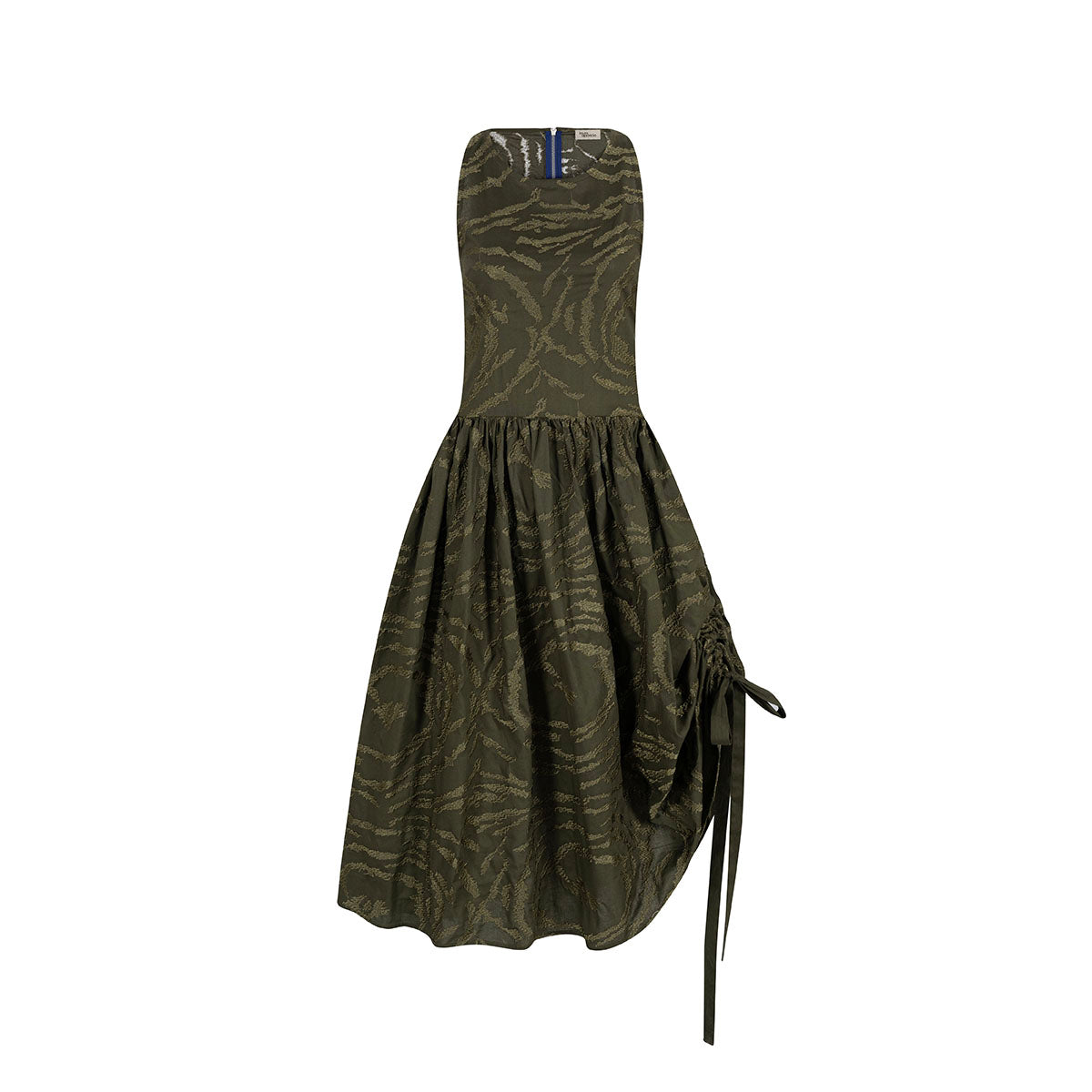EMBROIDERED COTTON DRESS