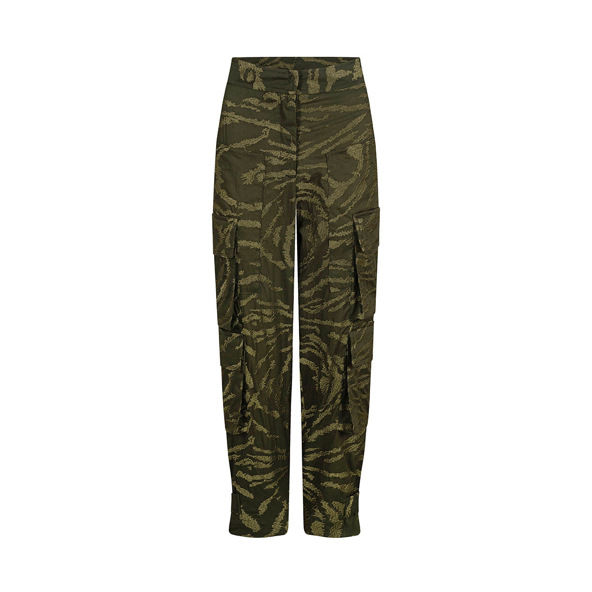 EMBROIDERED CARGO PANTS