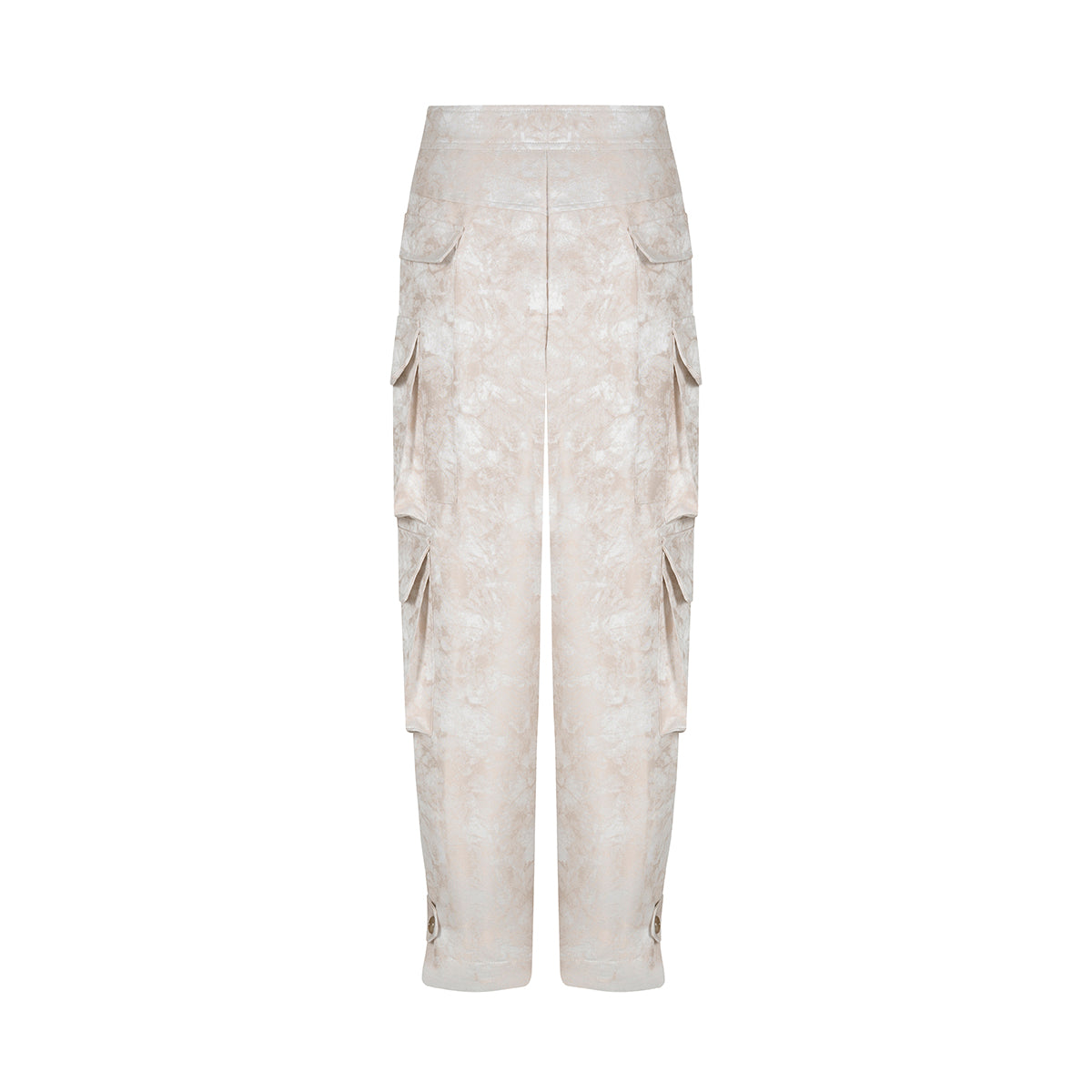 JACQUARD CARGO PANTS
