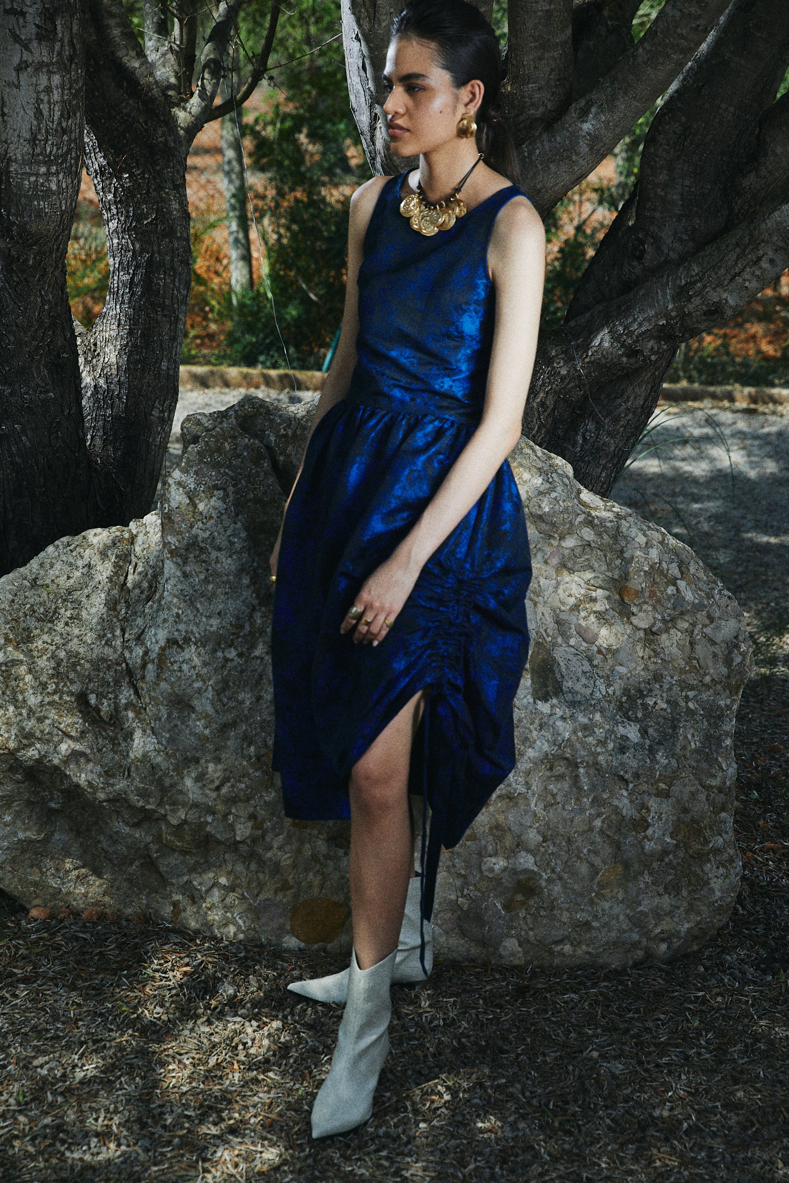 JACQUARD DRESS