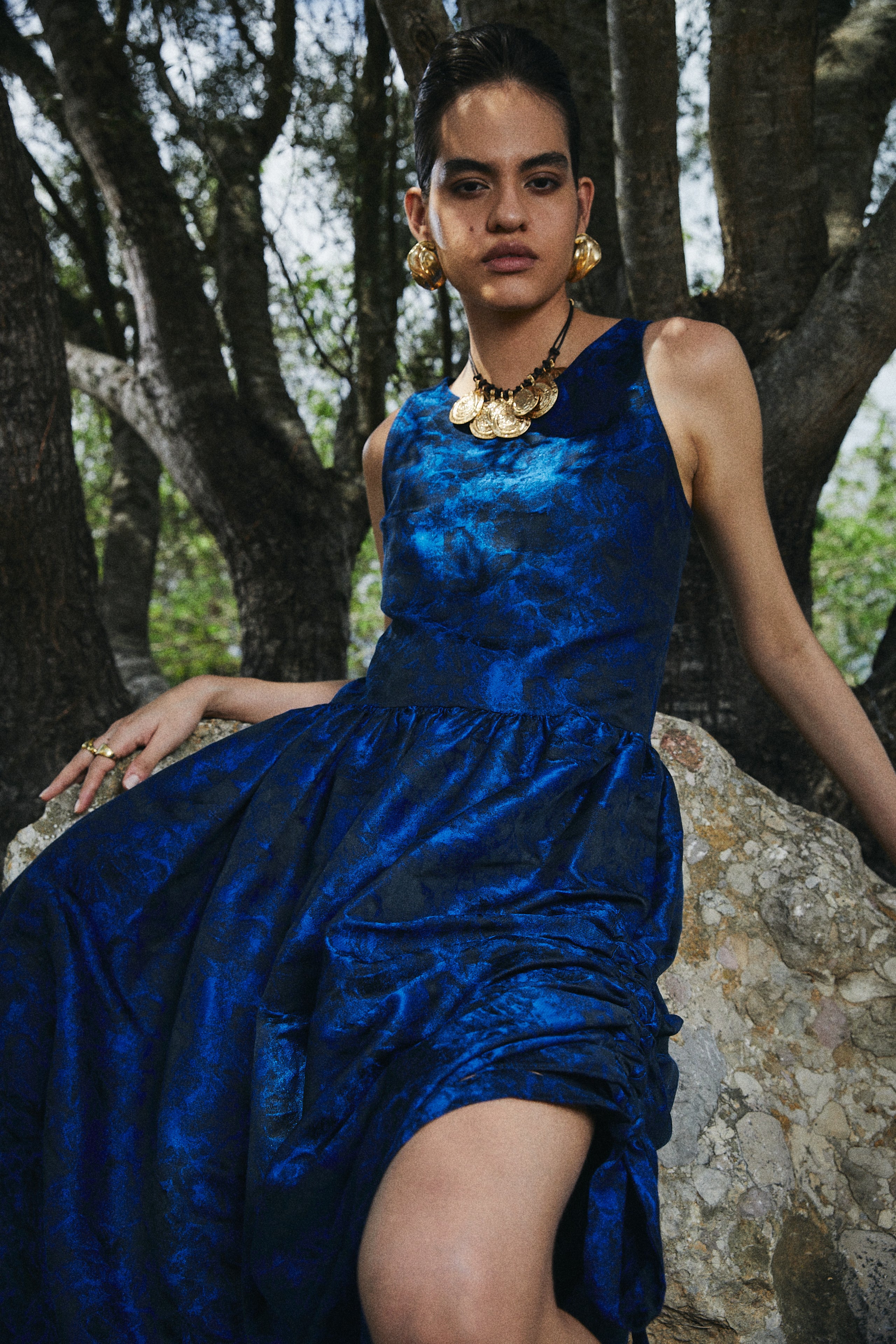 JACQUARD DRESS