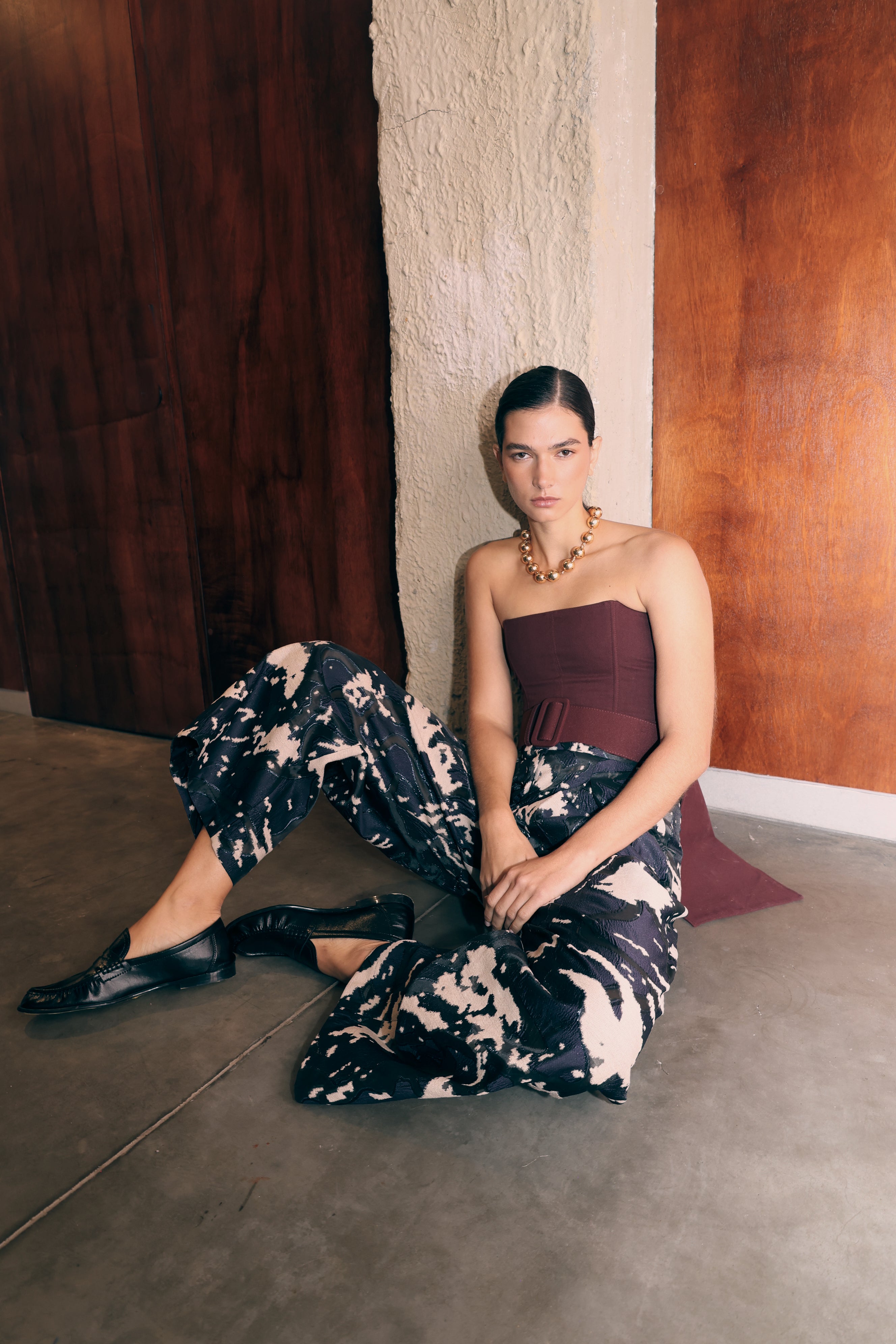 JACQUARD NOA PANTS