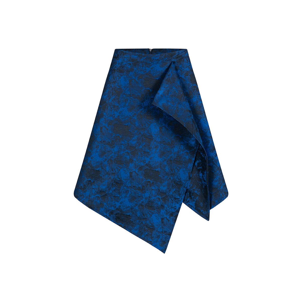 JACQUARD ASYMMETRICAL SKIRT