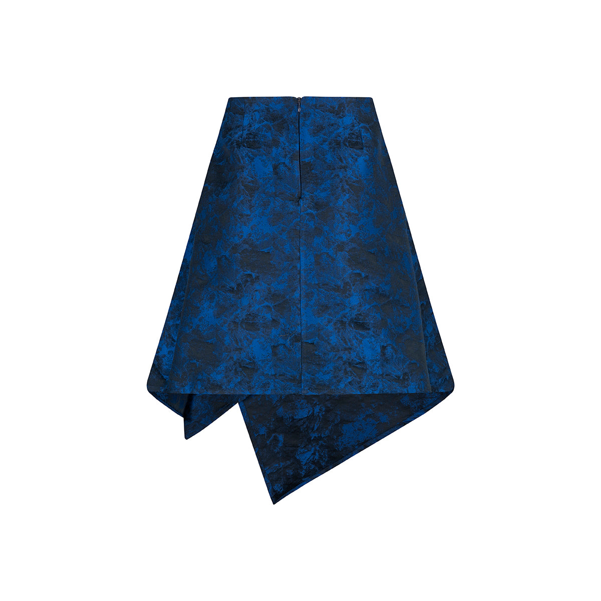 JACQUARD ASYMMETRICAL SKIRT