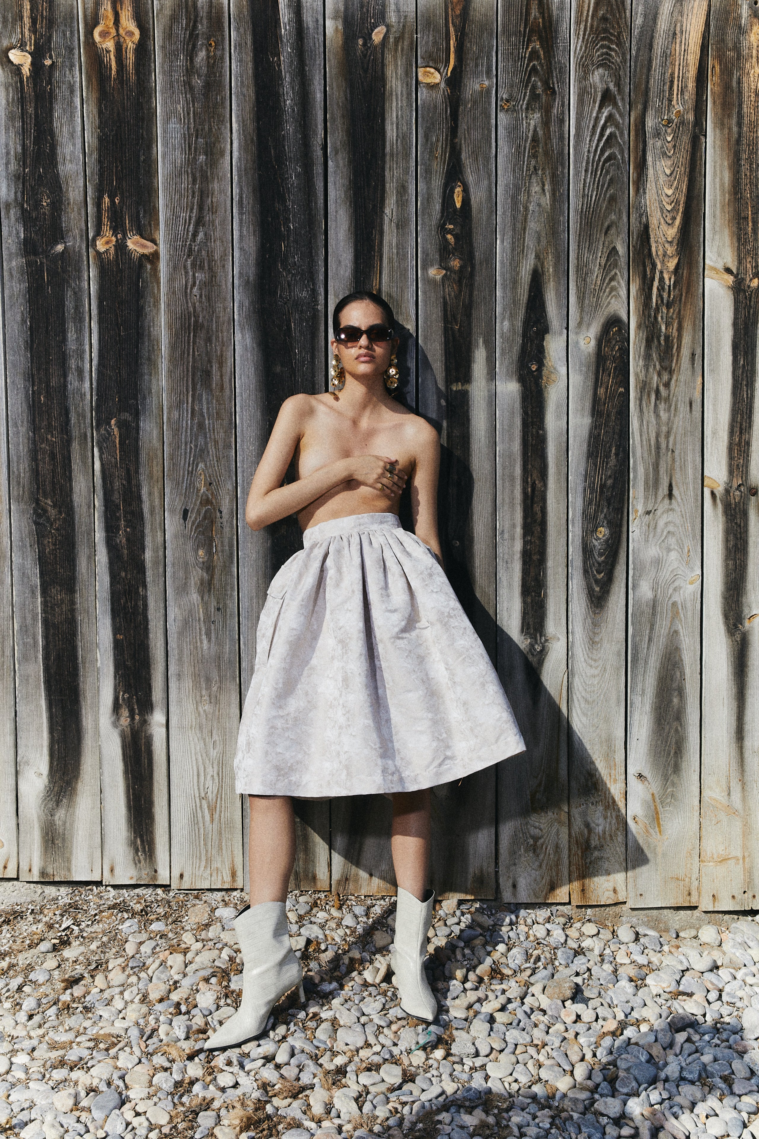 JACQUARD SKIRT