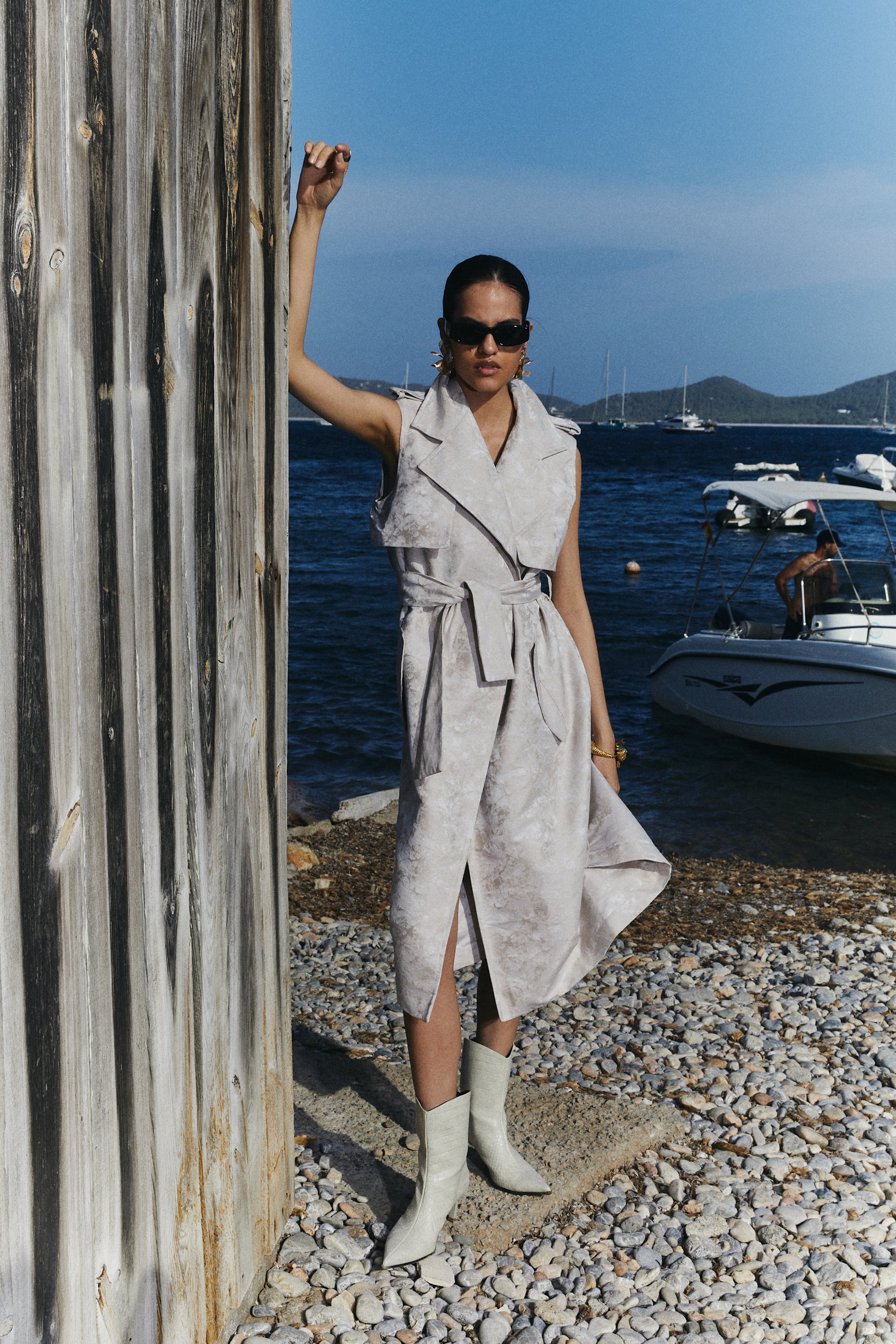 JACQUARD TRENCH