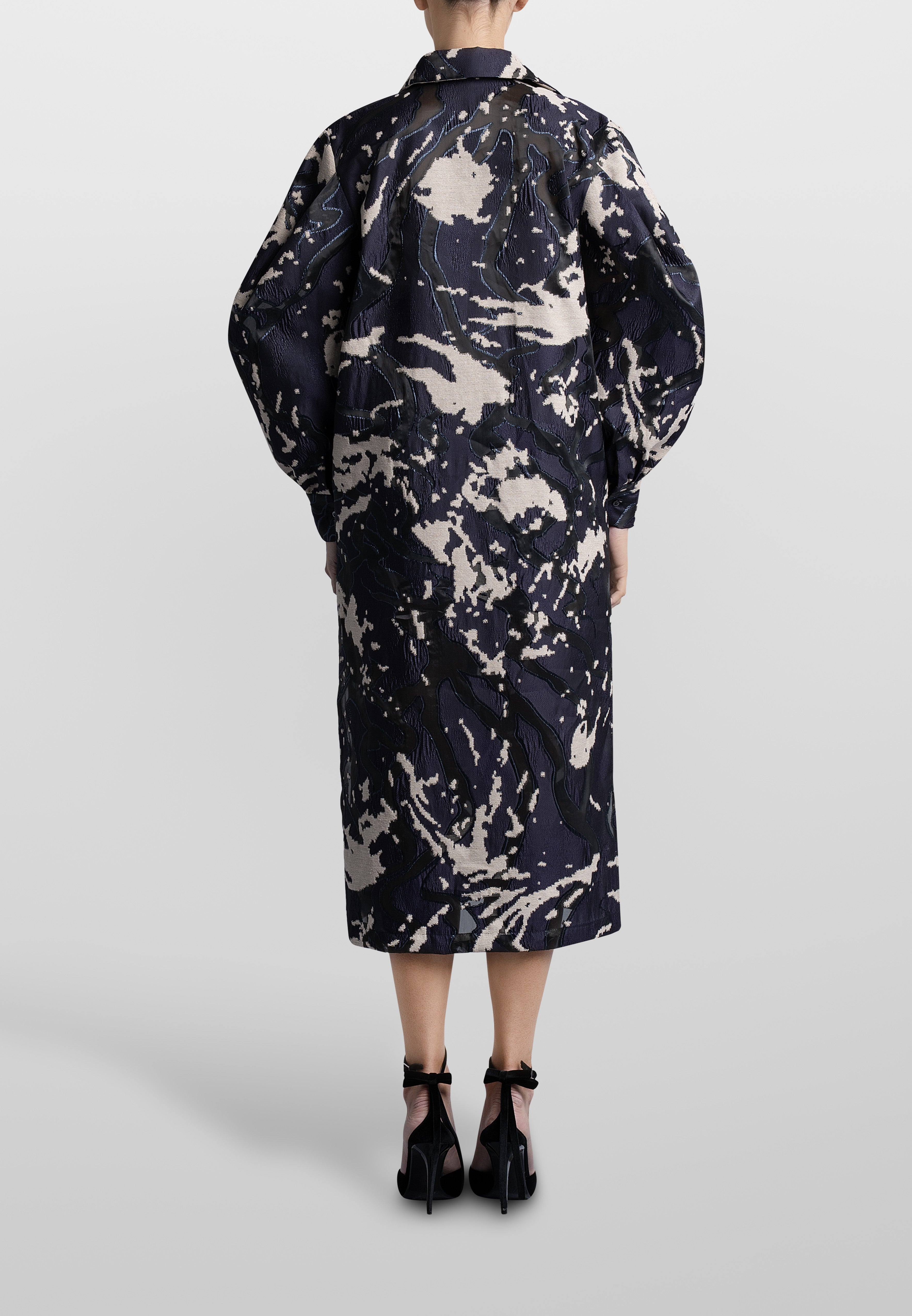 JACQUARD POLINA COAT