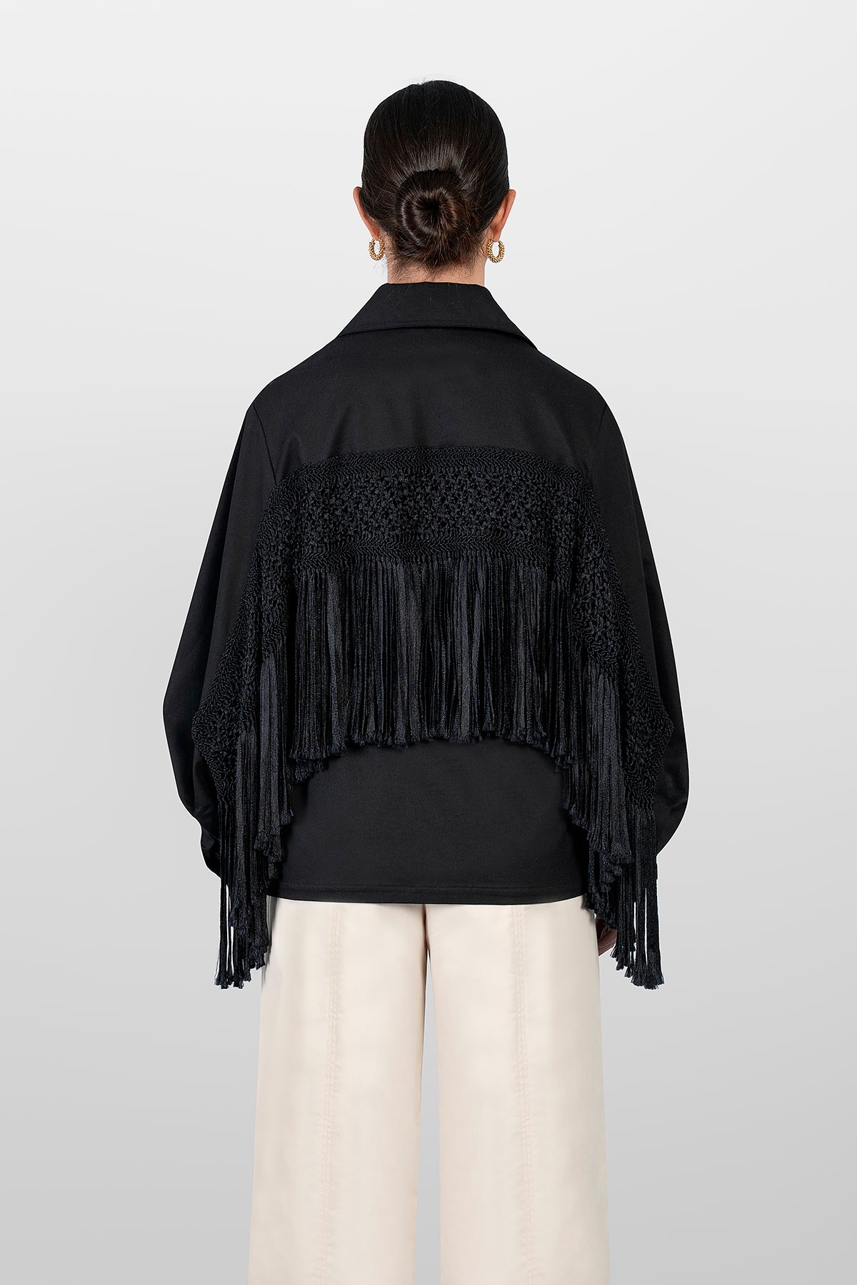 MACRAME SAHARIANA LONG JACKET