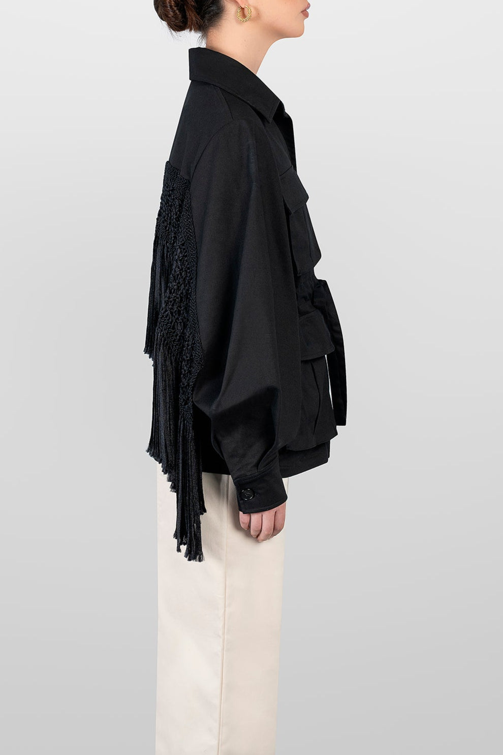 MACRAME SAHARIANA LONG JACKET
