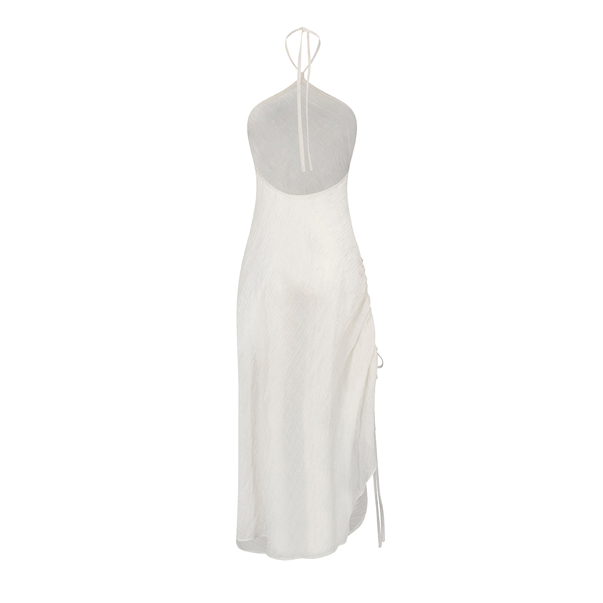 ORGANZA HALTER DRESS