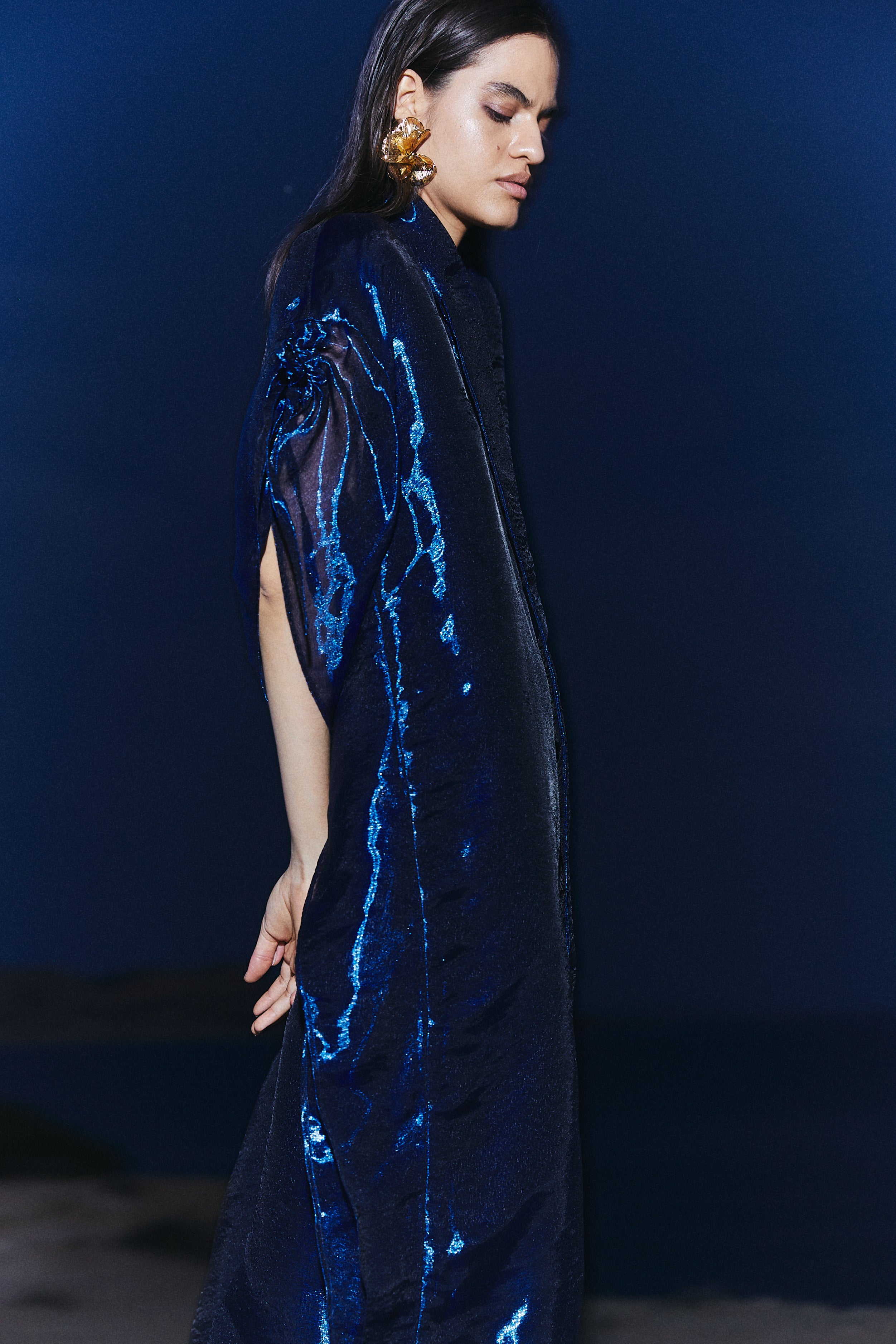 ORGANZA MAXI DRESS