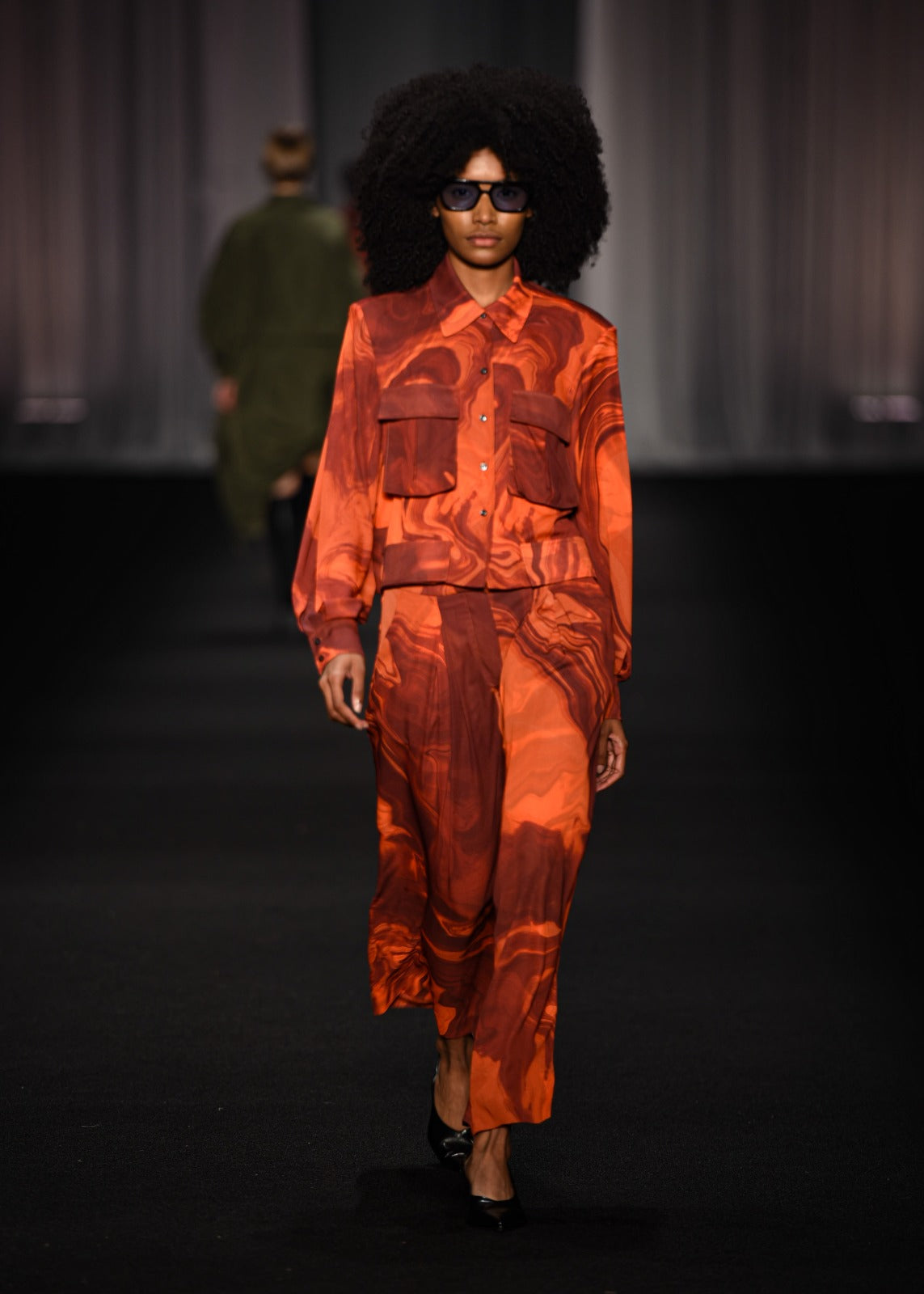 PRINTED PALAZZO PANTS