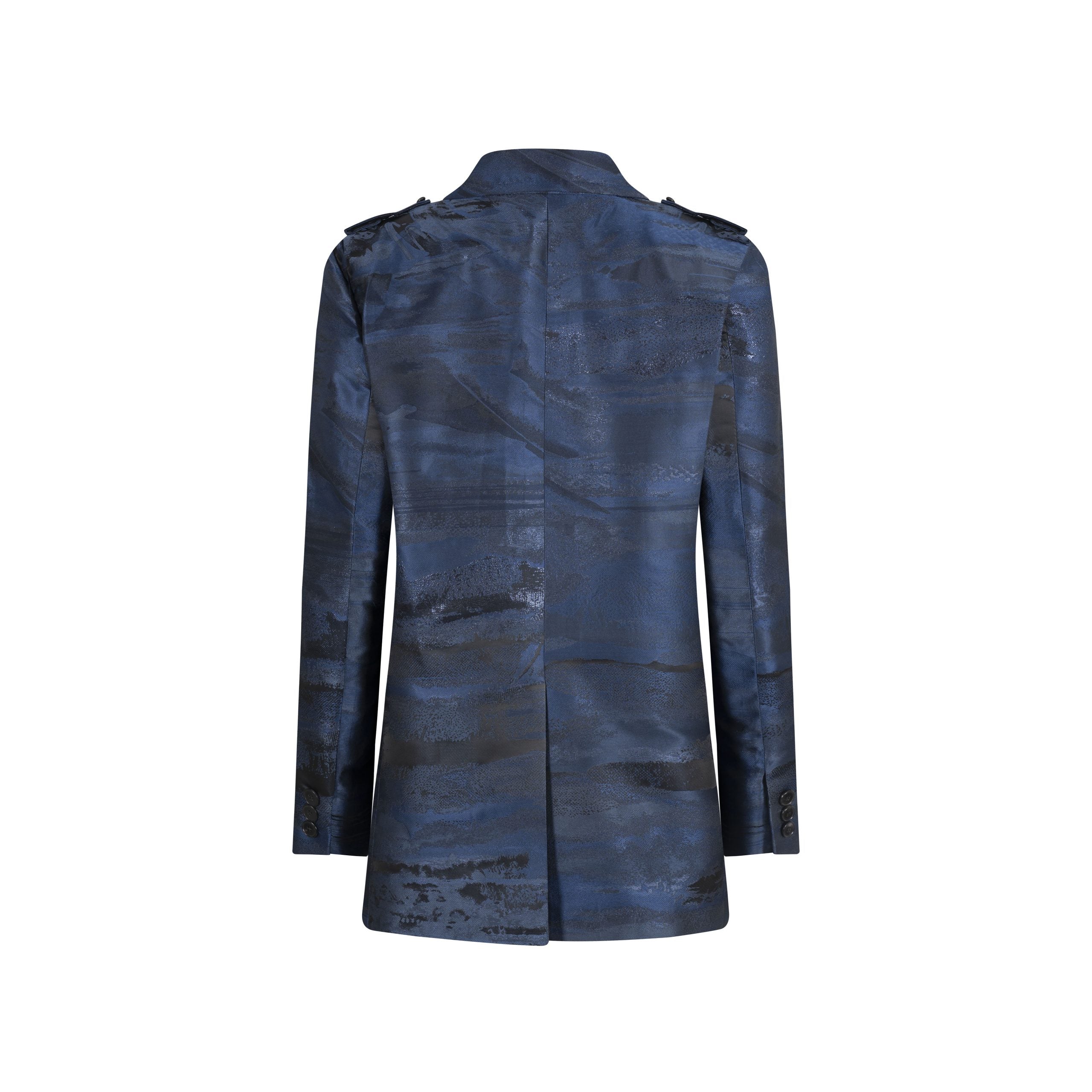 OVERSIZED JACQUARD BLAZER