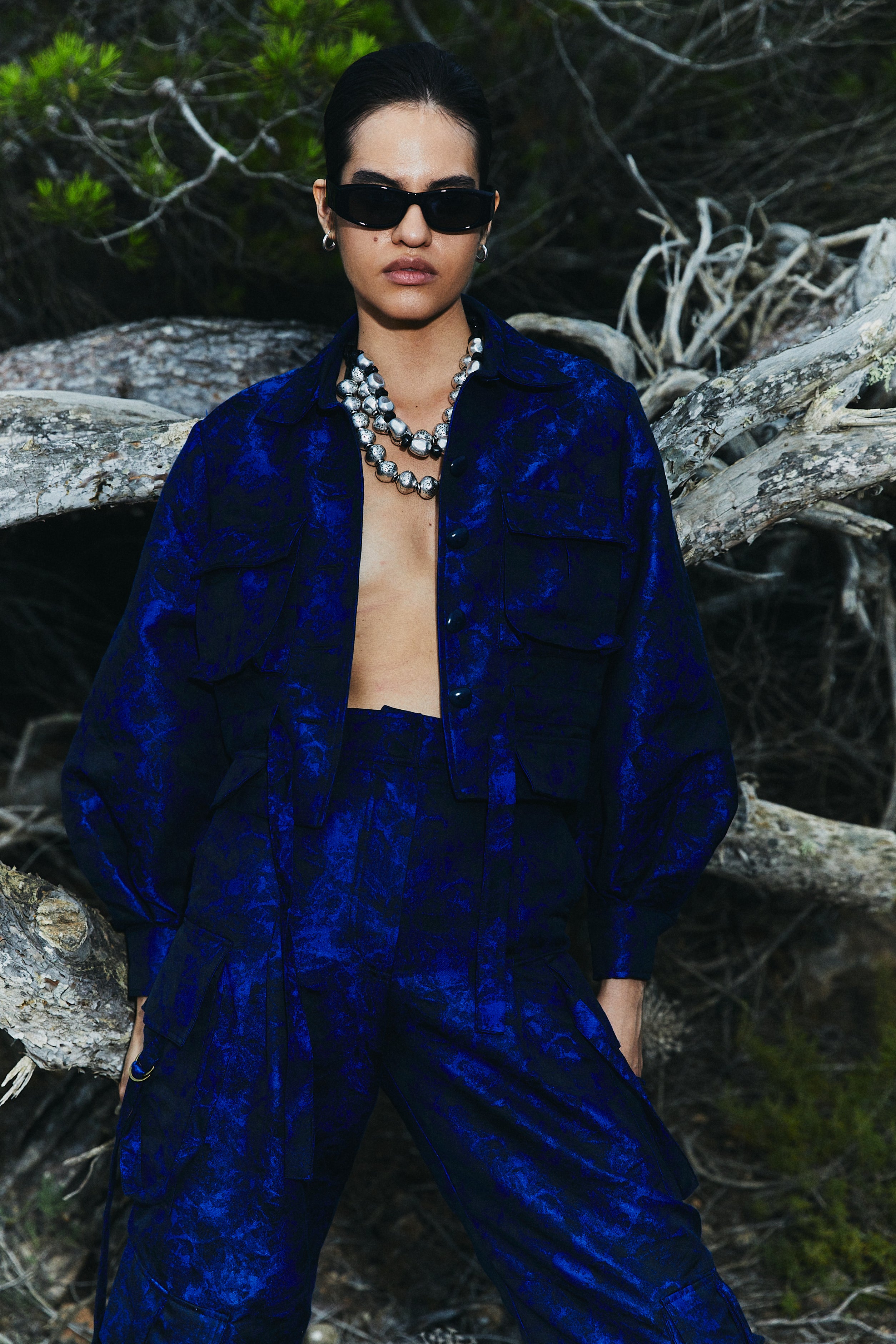 SAHARIANA JACQUARAD JACKET