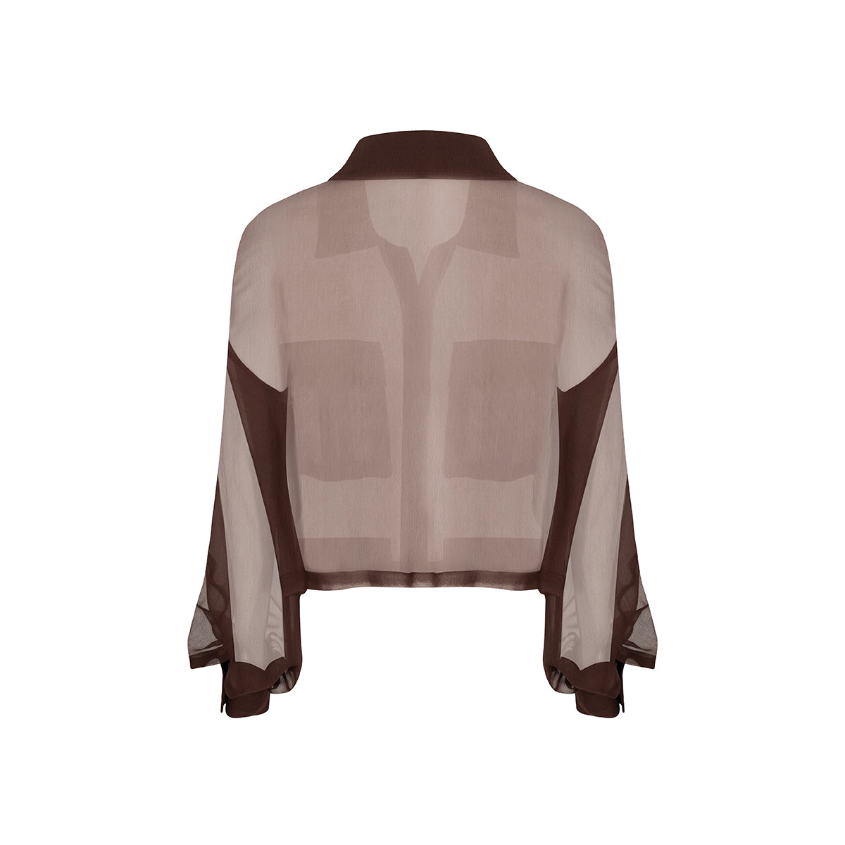 SHORT SAHARIANA CHIFFON BLOUSE