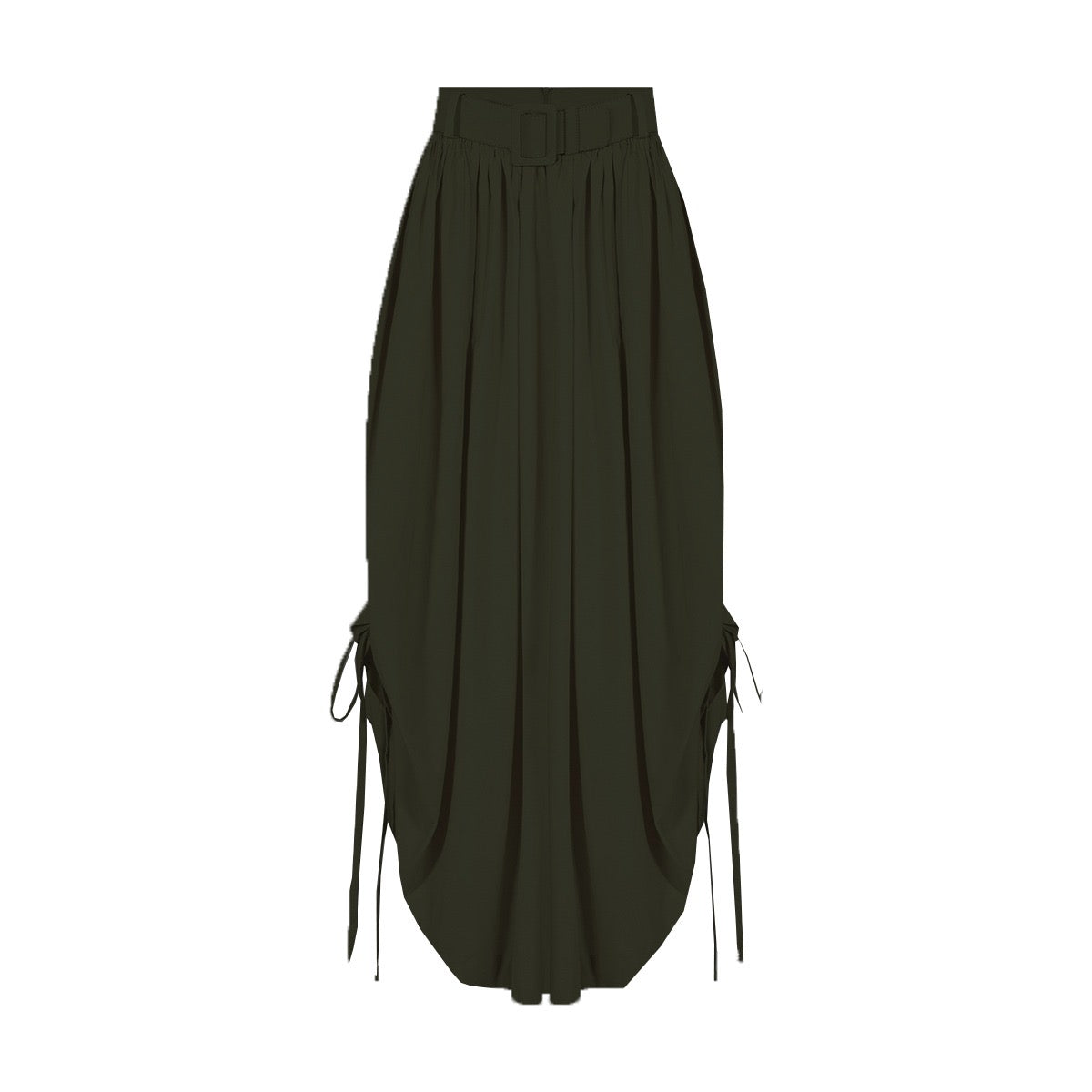 KABIL COTTON SKIRT WITH BELT
