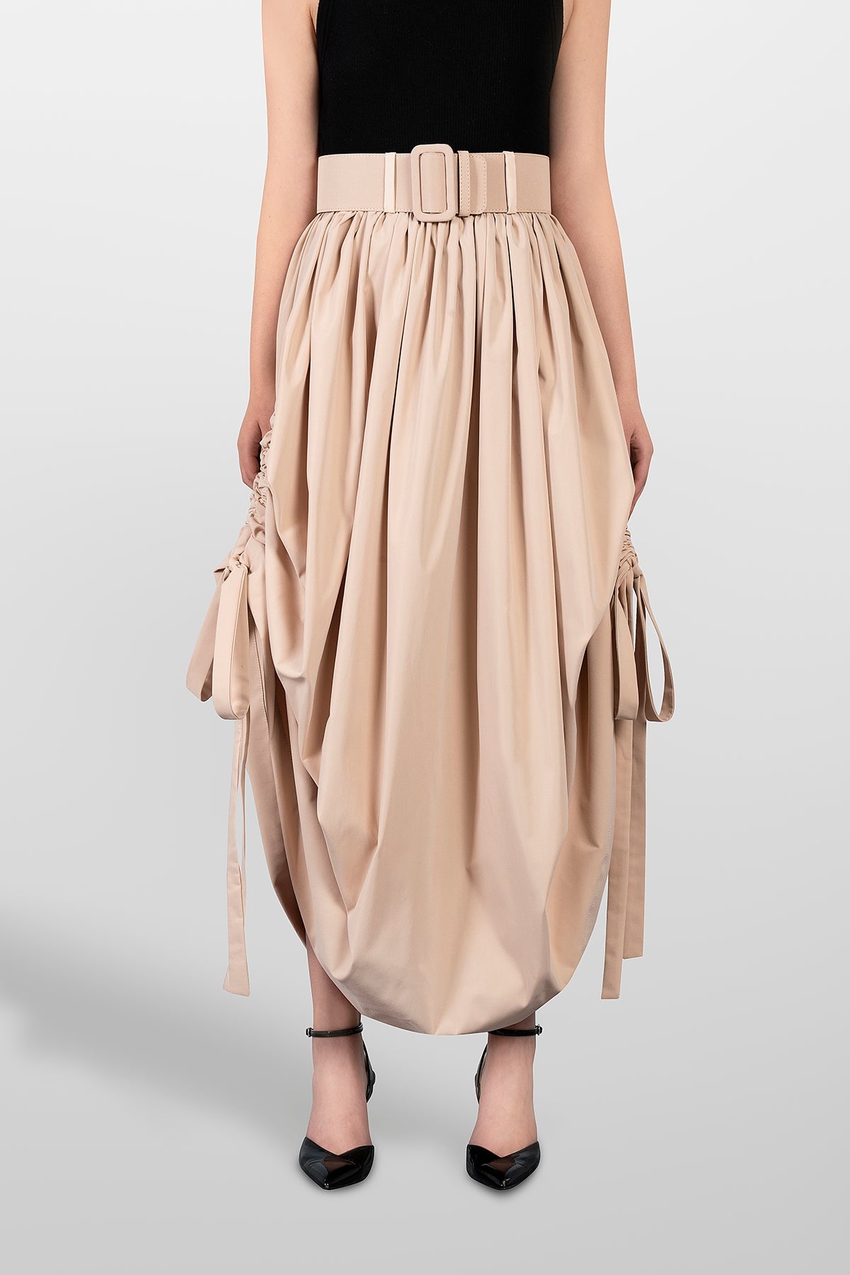 DRILL SKIRT COULISSE WITH BELT
