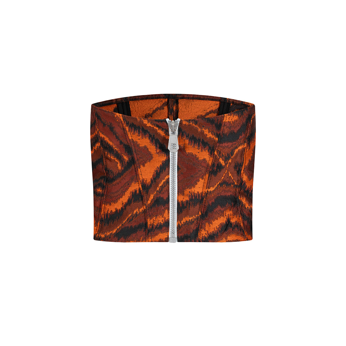 JACQUARD CORSET TOP