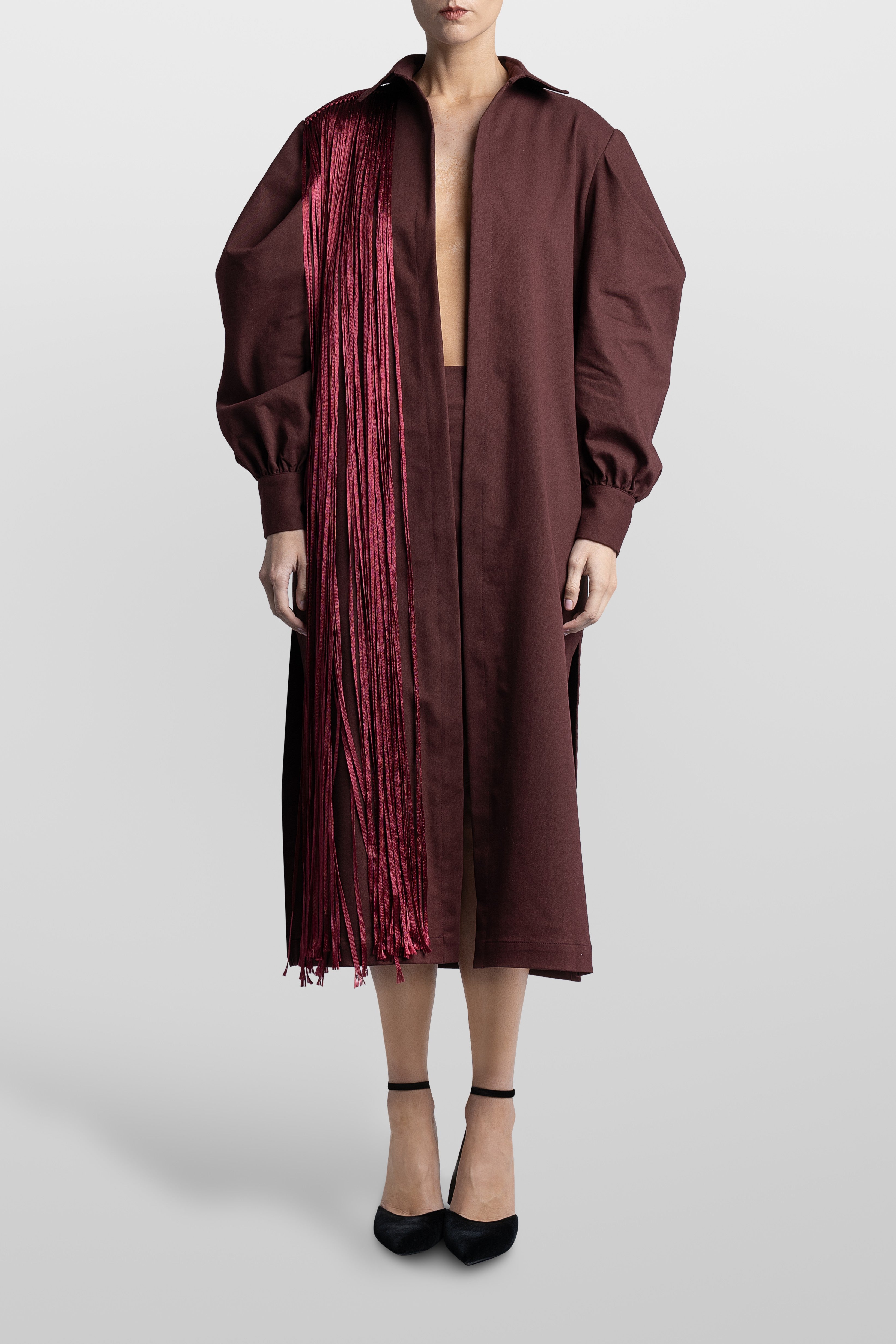 MACRAME DRILL DRESS