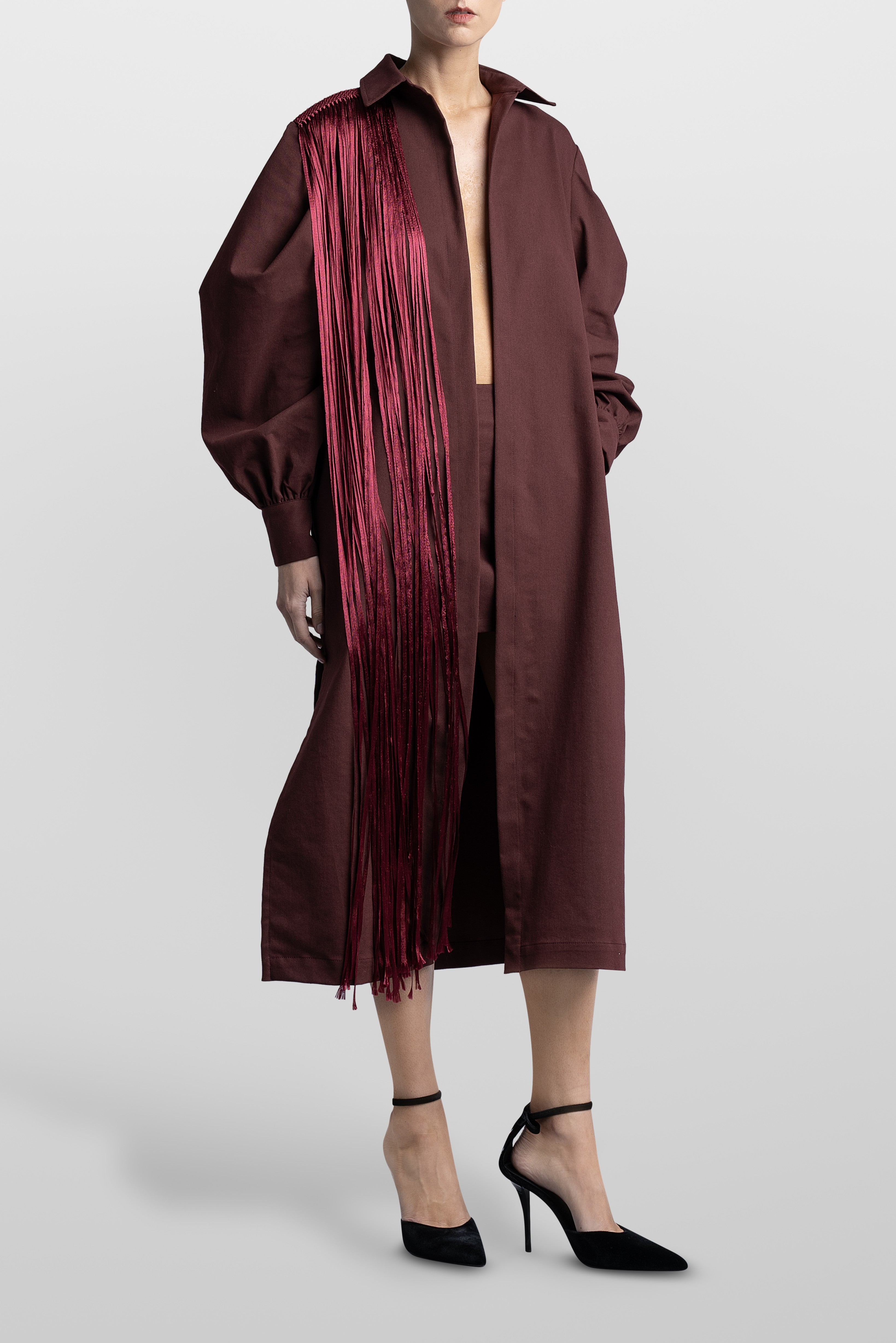 MACRAME DRILL DRESS