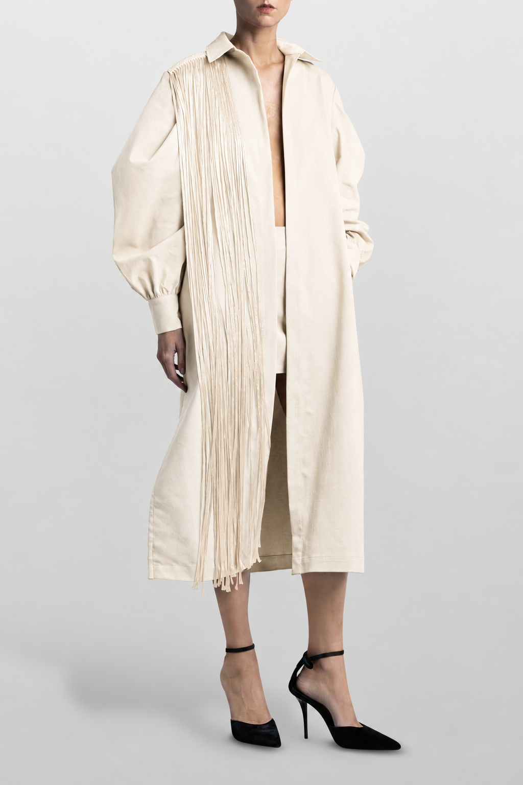 MACRAME DRILL DRESS