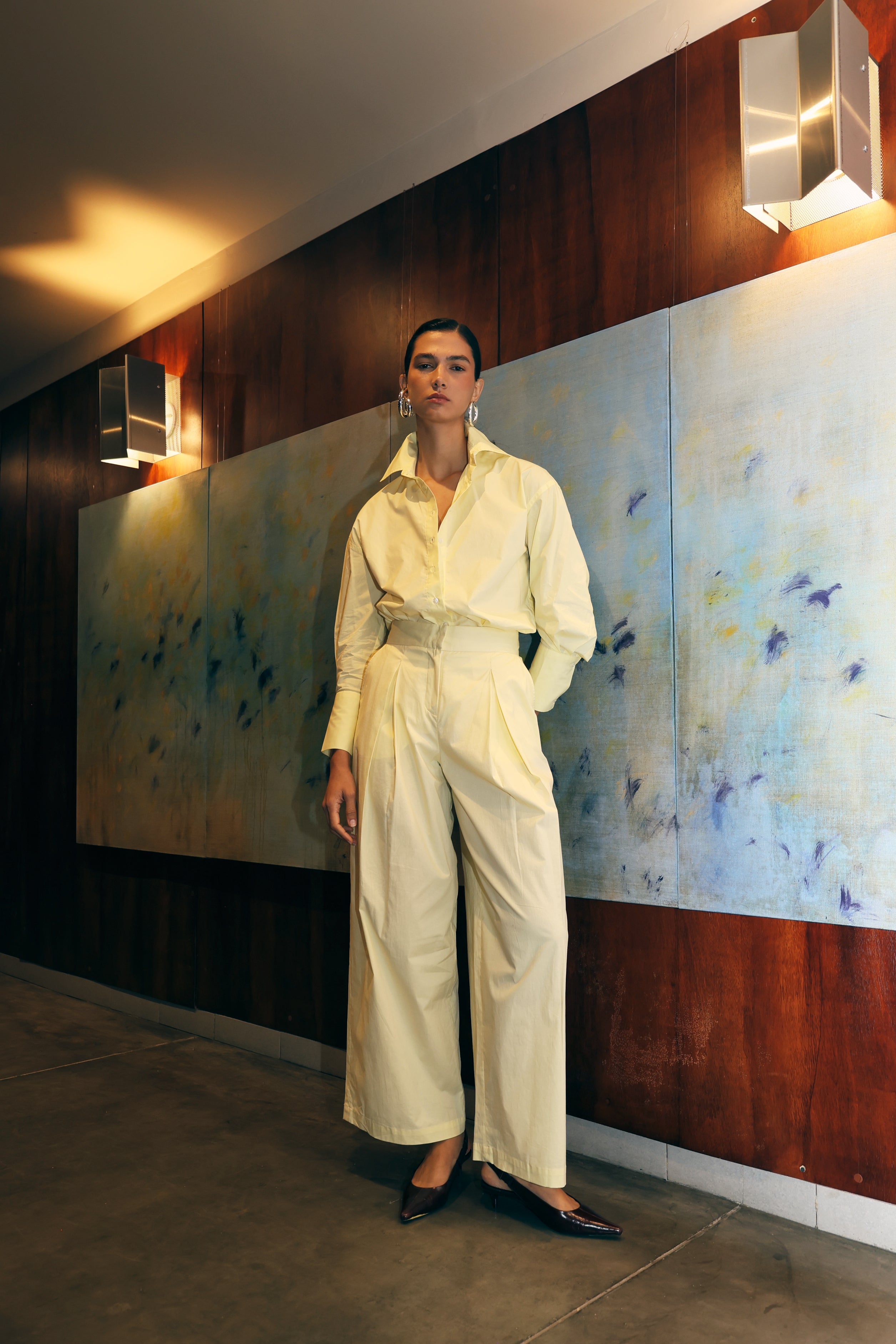 POPLIN NOA PANTS
